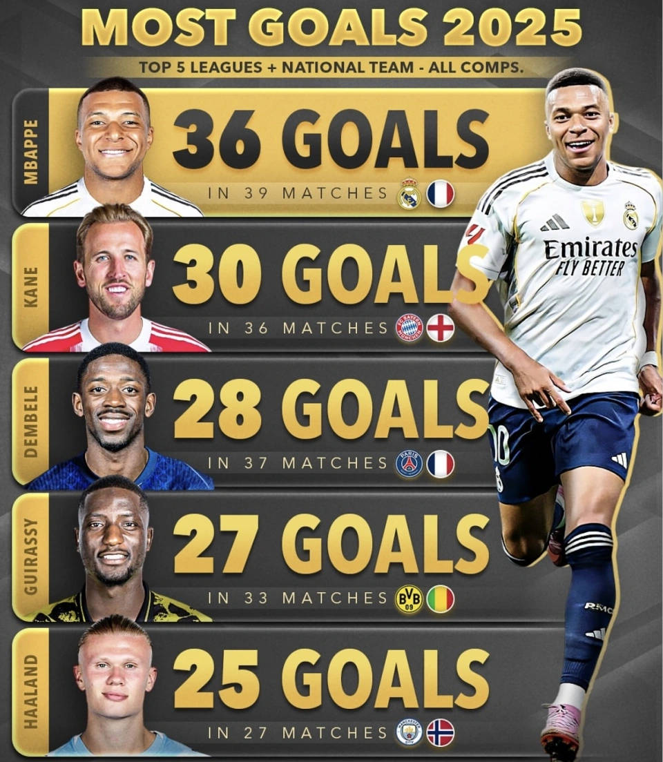 开云体育在线下载-哈兰德五大联赛进球效率第一！