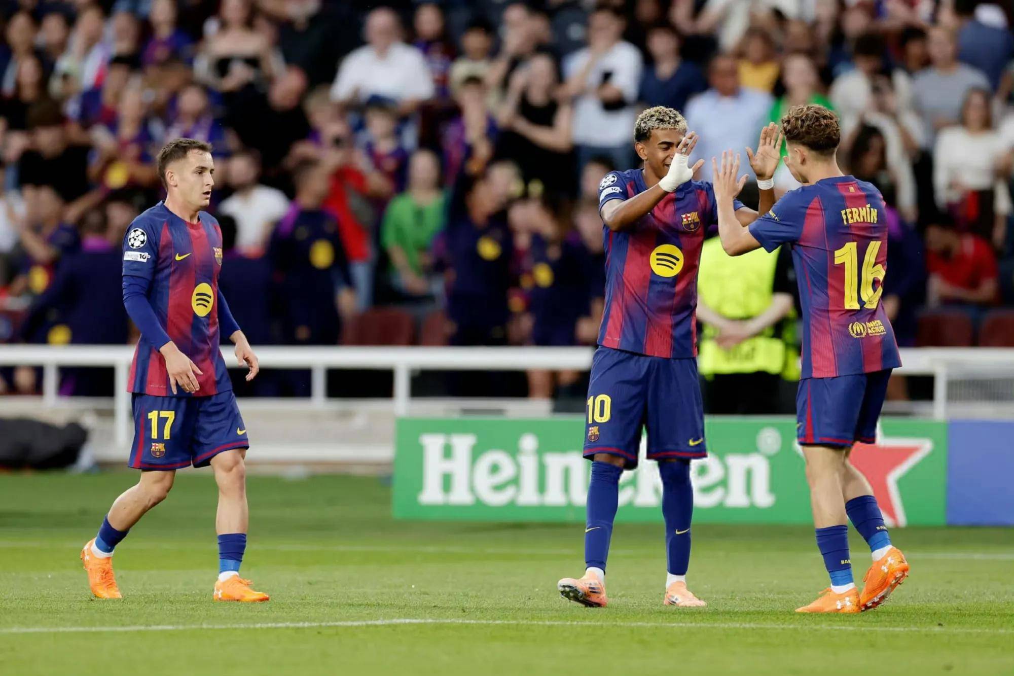 诺坎普奇迹：巴萨6-1逆转巴黎